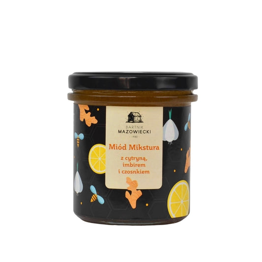 Miód Mikstura z cytryną, imbirem i czosnkiem